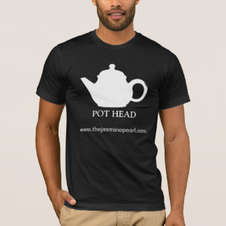 T-shirt Chemise du thé des hommes principaux de pot