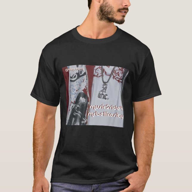 T-shirt Chemise du tour 4 de la musique 2 (Devant)