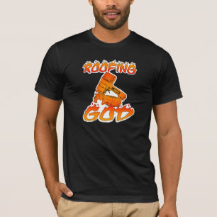 T-SHIRT CHEMISE D'UN DIEU DE TOITURE