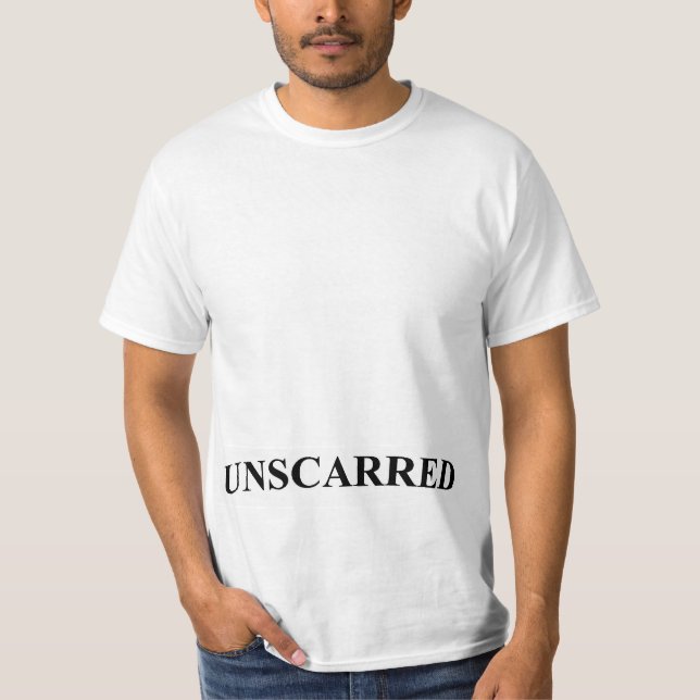 T-SHIRT CHEMISE D'UNSCARRED (Devant)