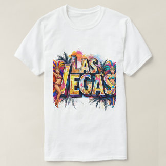 T-shirt Chemise éclaboussée de showgirl de Las Vegas