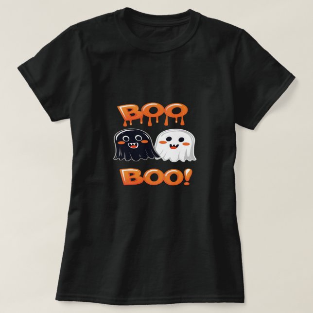 T-shirt chemise éffrayante (Design devant)