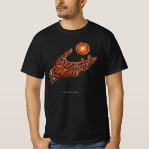T-shirt Chemise Électricien Mains Haute Tension