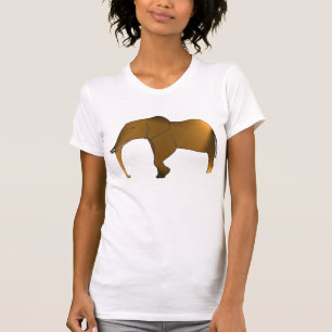 T-shirt Chemise éléphante femme moderne
