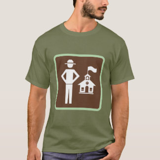 T-shirt Chemise emblématique d'enseignant-ranger
