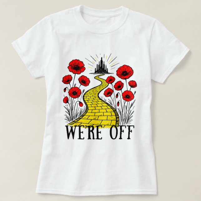 T-shirt Chemise en brique jaune Imaginaire livre chemise L (Design devant)