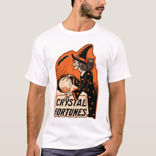 T-shirt Chemise en cristal vintage de fortunes de (Devant)