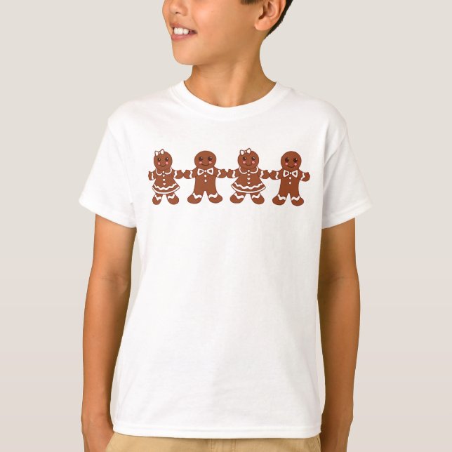 T-shirt Chemise en pain d'épices (Devant)