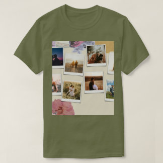 T-shirt Chemise en rayonne à demi-manches avec impression 