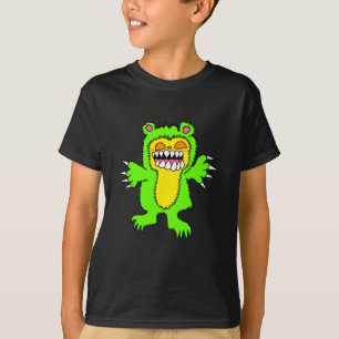 T-shirt Chemise Enfant Ours en peluche Évil