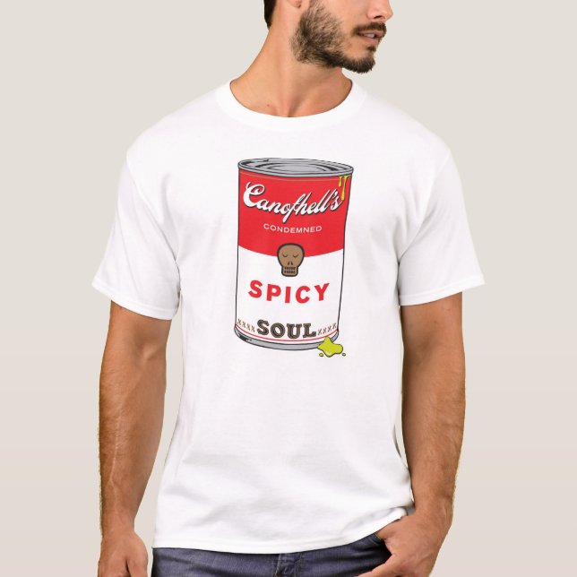 T-shirt Chemise épicée d'âme (Devant)