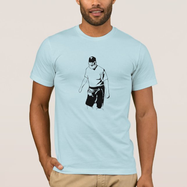 T-shirt Chemise épique d'homme de barbe (Devant)