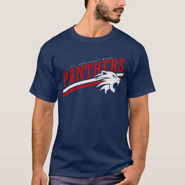 T-shirt Chemise Esprit de l'école des Panthers adultes (Devant)