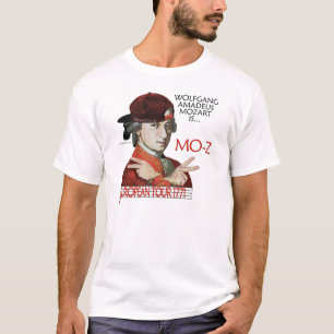 T-shirt Chemise européenne de visite de Mozart "MOIS-z"