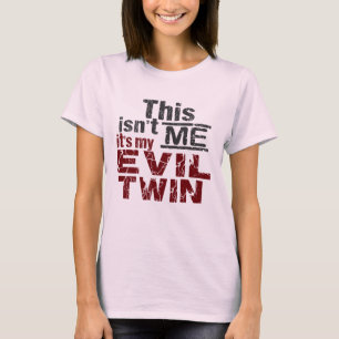 T-shirt Chemise Evil Twin - choisir style & couleur