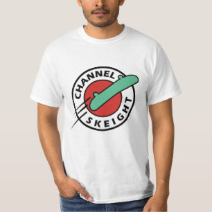 T-shirt Chemise exprès de Skeight de la Manche