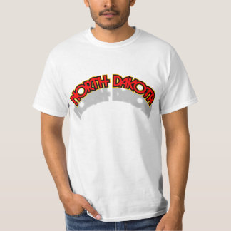 T-shirt Chemise F/B d'arc du Dakota du Nord