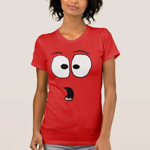 T-shirt Chemise face surprise