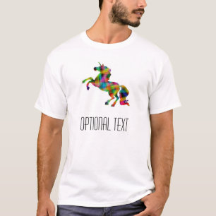 T-shirt Chemise faite sur commande de licorne