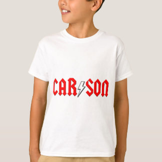 T-shirt chemise faite sur commande de rock de CARSON