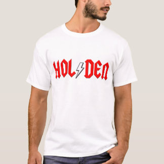 T-shirt chemise faite sur commande de rock de HOLDEN