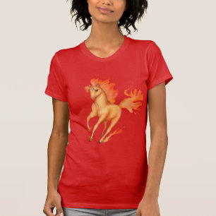 T-shirt Chemise fantaisie Cheval de Feu