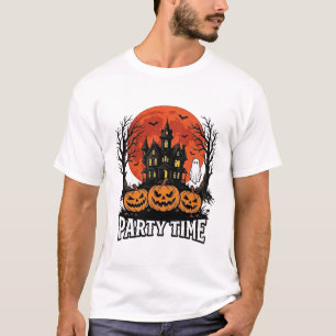 T-shirt Chemise fantôme citrouille Vintage Halloween Party
