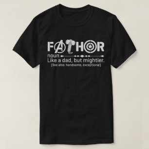 T-shirt Chemise Fathor – Chemise drôle pour papa – Comme u