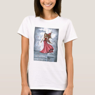 T-shirt Chemise féerique d'art "rassemblant vent"