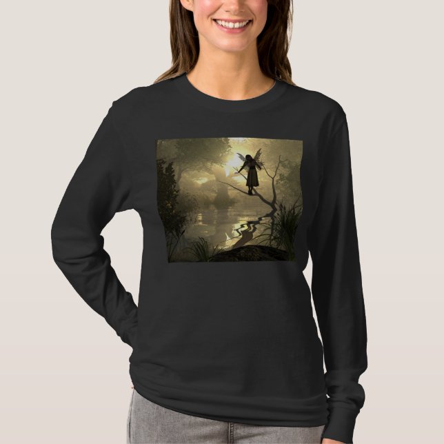 T-shirt Chemise féerique de douille d'assoupissement (Devant)