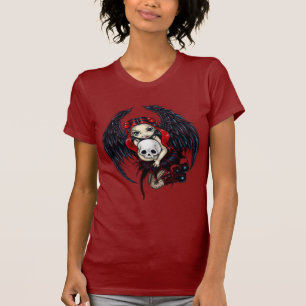 T-shirt Chemise féerique gothique de Stealer de crâne