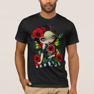 T-shirt CHEMISE féerique gothique magique de pavot