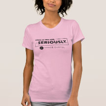 Chemise féminine Grace Chapel "Sérieusement"