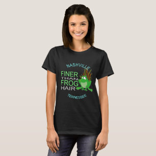 T-shirt Chemise féminine Nashville plus fine que la grenou