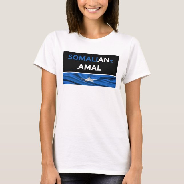 T-shirt Chemise féminine somalienne-amale (Devant)