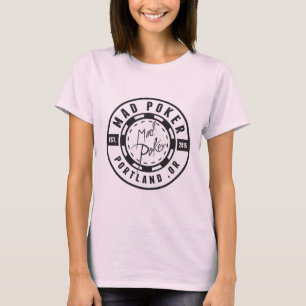 T-shirt Chemise femme MAD Poker Bullet Logo