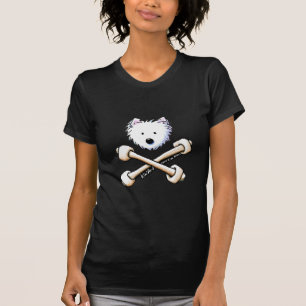 T-shirt Chemise femme Torrid Crossbones Westie