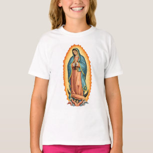 T-shirt Chemise Fille de la Vierge Bienheureuse de Guadalu