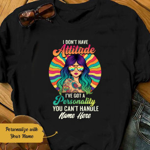 T-shirt Chemise Fille Hippie Personnalisée Vous Ne Pouvez