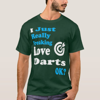 T-shirt Chemise fléchée J'Aime Vraiment Les fléchettes