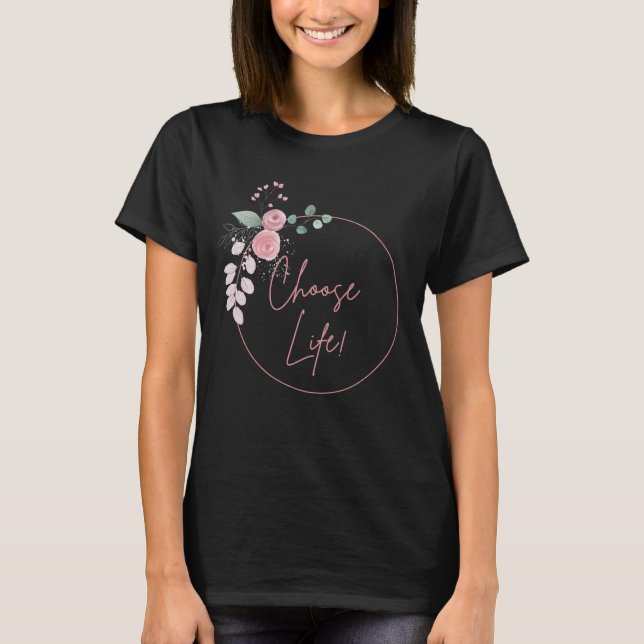 T-shirt Chemise florale féminine BFI (Devant)