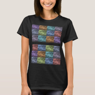 T-shirt Chemise florale multicolore