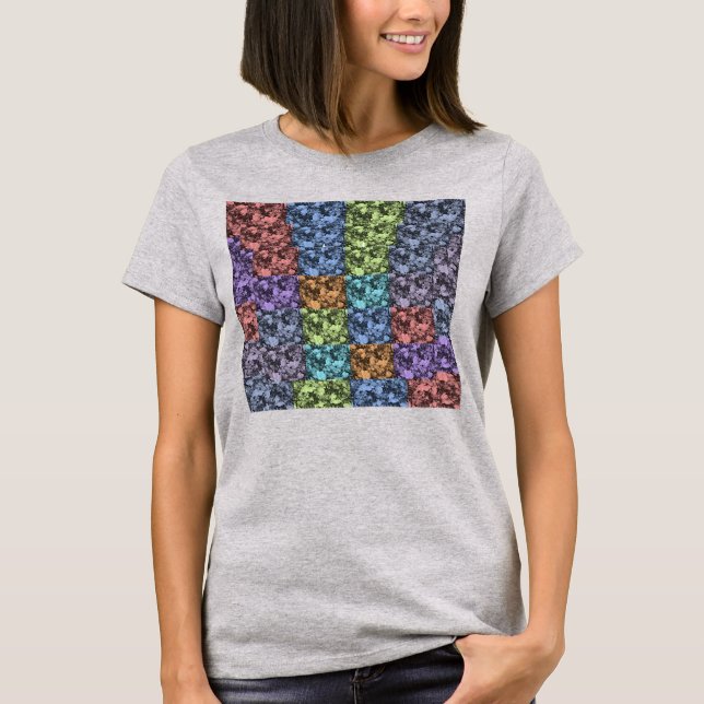 T-shirt Chemise Florale - multicolore (Devant)