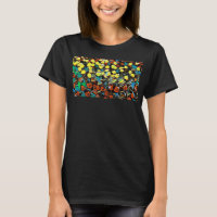 Chemise Florale Multicolore - Noir