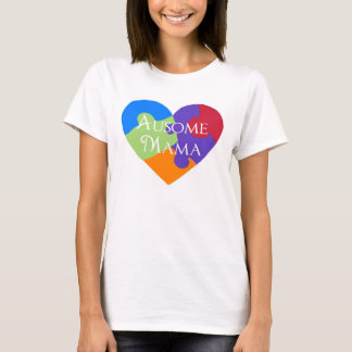 T-shirt Chemise Flowome Ausome Mama