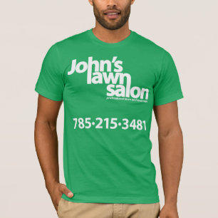 T-shirt Chemise fonctionnante de salon de la pelouse de