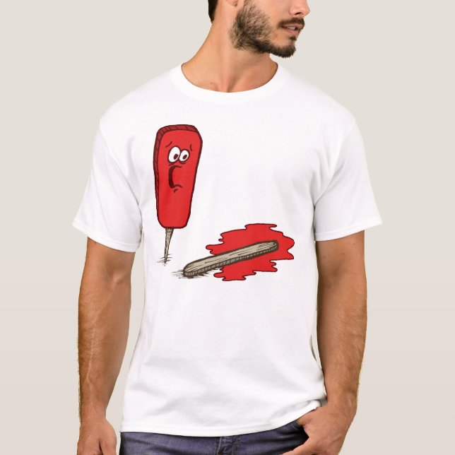 T-shirt Chemise fondue de crème glacée (Devant)