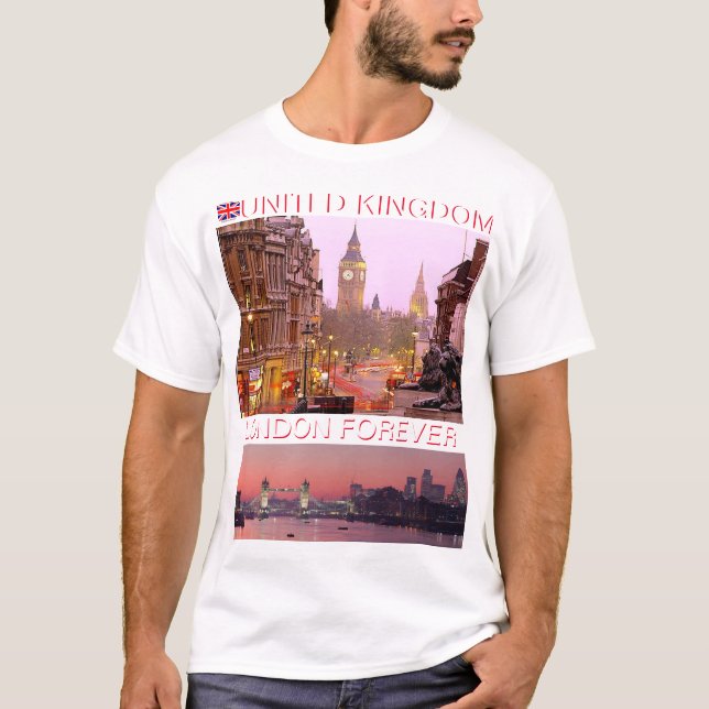 T-shirt Chemise Forever De Londres Par Mojisola A Gbadamos (Devant)