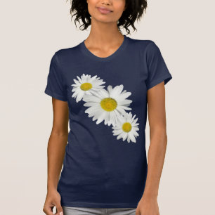 T-shirt Chemise fraîche de marguerite blanche