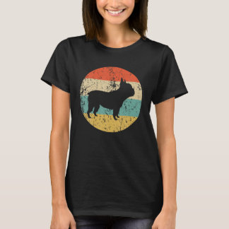 T-shirt Chemise française Bulldog - Chien français rétro